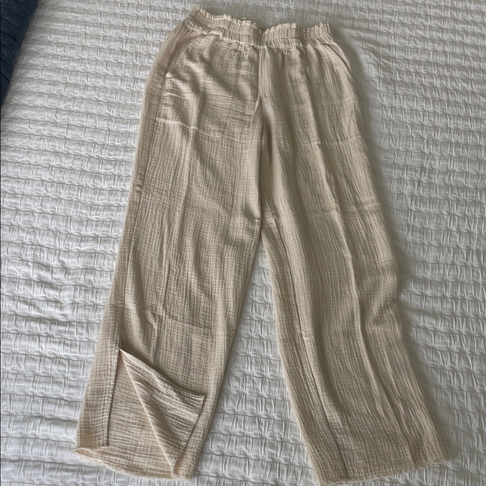 Rails Gauze Trouser